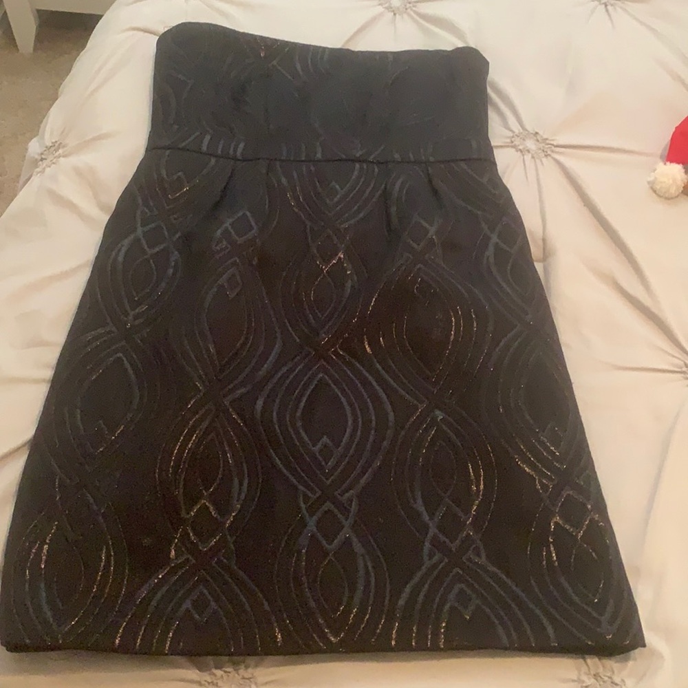 Black cocktail dress